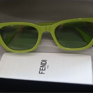 Fendi Lime Green Eyewear